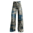 thumbnail image 4 of Women's Pants, Plus Size Loose Printed Casual Pants, Fashionable Relax Fit Daily Breathable Bottoms, 4 of 4