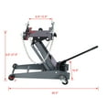 thumbnail image 2 of Transmission Jack, 1/2 Ton (1000 Lb) Capacity Hydraulic Floor Jack Stand, Floor Jack Stand with Wheels,  Hydraulic Transmission Repair Jack, Hydraulic Telescopic Transmission Jack, 2 of 4