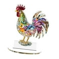 thumbnail image 5 of Fancyes 2D Colorful Chicken Decor Acrylic Desktop Plaque Creative Collectible Crafts Ornament Tabletop Sign for Bookshelf Centerpiece B, 5 of 7