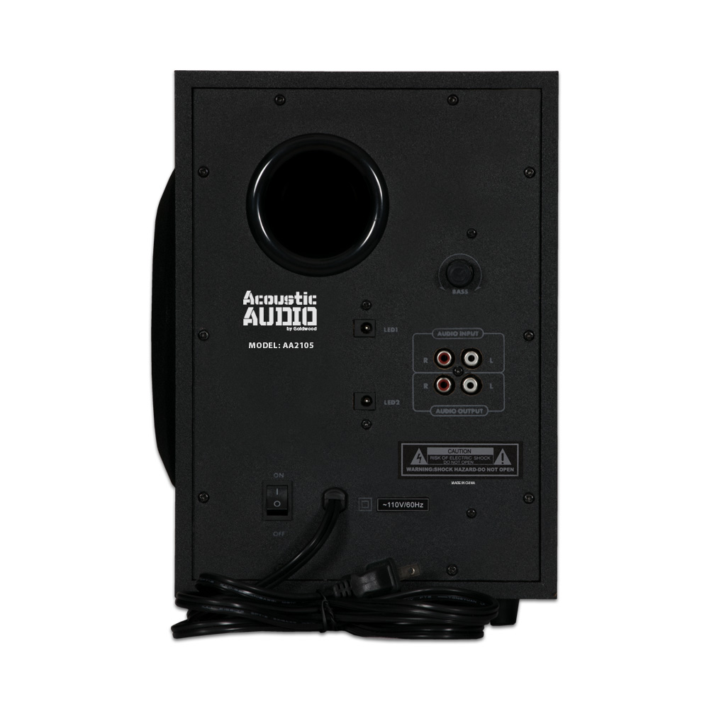 2.1 speakers with optical input