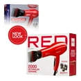 RED by KISS 2000 Ceramic Hair Dryer, Professional Salon Blow Dryer, 2