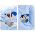 thumbnail image 3 of Baby Romper Baby Jumpsuit Footie Hooded Thicken Winter Bunting Outwear Snowsuit Pajamas For Girls Boys, 3 of 3
