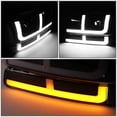 thumbnail image 4 of DNA Motoring For 99-07 GMC Sierra Yukon LED DRL Turn Signal Headlight Bumper Parking Lamps Black Clear, 4 of 7