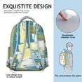 thumbnail image 5 of Tie Dye School Backpack Retro Aesthetic Artistic Print for Students Fashion Colorful Abstract Design Bag, 5 of 5