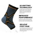 thumbnail image 2 of Ankle Compression Brace with Silicone Ankle Support and Copper. Plantar Fasciitis, Foot, & Achilles Tendon Pain Relief. Prevent and Support Ankle Injuries & Soreness, 2 of 7