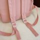 thumbnail image 5 of Bolsas Lona Con Lazo para Libros Mochila Diaria Mujeres Y Niñas La Escuela () Rosa, 5 of 8