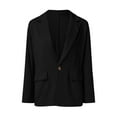 thumbnail image 2 of Vedolay Womens 2023 Suit Jackets Suit Jackets for Women Plus Size Casual Long Sleeve Open Front Cardigan Work Office Blazer Jacket,Black 3XL, 2 of 5