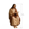thumbnail image 3 of Ktlvex Virgin Mary Figures & Jesus Figure Religious Shelf Sitter Reading Figurine for Bookshelf Home Desktop Faith Decor (B), 3 of 6