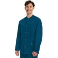 thumbnail image 6 of Cherokee Workwear Professionals Men Warm Up Scrubs Jacket Snap Front WW360, 6 of 10