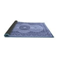 thumbnail image 2 of Ahgly Company Indoor Rectangle Medallion Blue Traditional Area Rugs, 4' x 6', 2 of 4