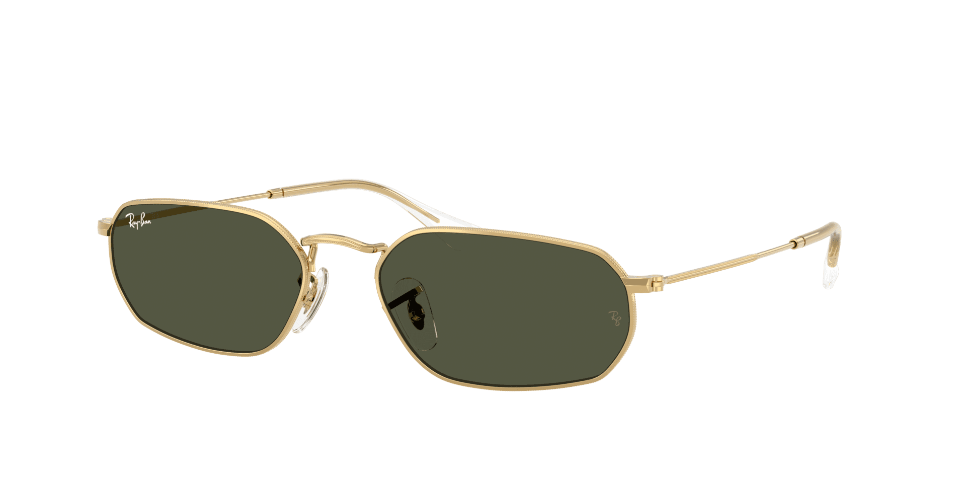 Ray-Ban Unisex Size 58 Geometric Square Caravan Sunglasses with