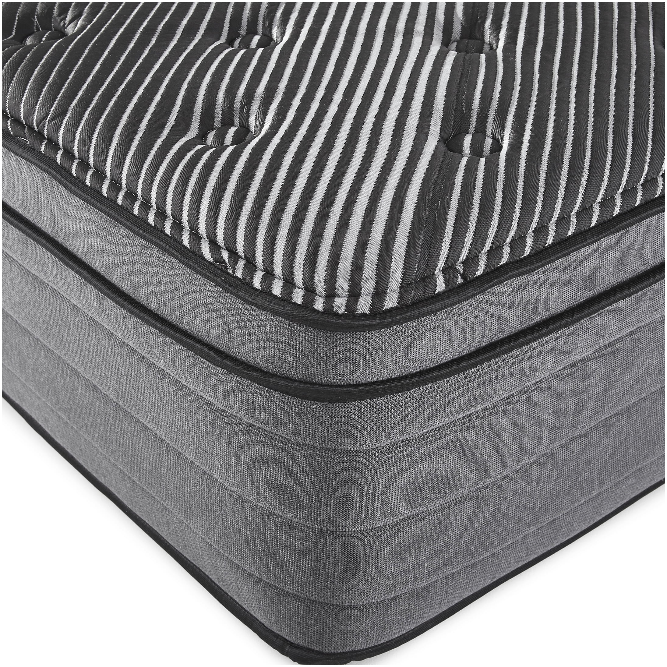 15 Inch King Size Euro Top Hybrid Mattress with Cooling Gel Memory Foam and Edge Support