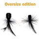 thumbnail image 3 of Set of 10, Feather Fly Hook Barb Fishing Tackle Accessories, 3 of 4