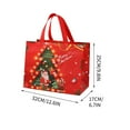 thumbnail image 3 of NSESSHome Large Christmas Gift Bags, Christmas Tote Bags with Handles, Christmas Treat Bags, Multifunctional Non-Woven Christmas Bags for Gifts Wrapping Shopping, Xmas Party Supplies, 3 of 5