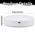thumbnail image 3 of Under Cabinet Lighting With Charging Station,Rechargeable Puck Lights With Remote,3 Color Temps & 12 Rgb Closet Lights, Dimmable Motion Sensor Lights for Shelf, Kitchen (3 Packs), 3 of 9