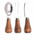 thumbnail image 1 of PEONAVET Knife, Fork, Spoon Set Cute Stand Butter Knife, Fork, Spoon Three Piece Set, 1 of 9
