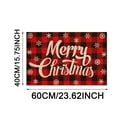 Christmas Decor Doormat Merry Everything Merry Christmas Christmas Snow