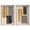 Blonde Frame, variant on Abstract Wall Art Set: Simple Shapes Shadowbox Print Abstract Wall Art Set by Art Remedy, Black Frame, 16 x 24