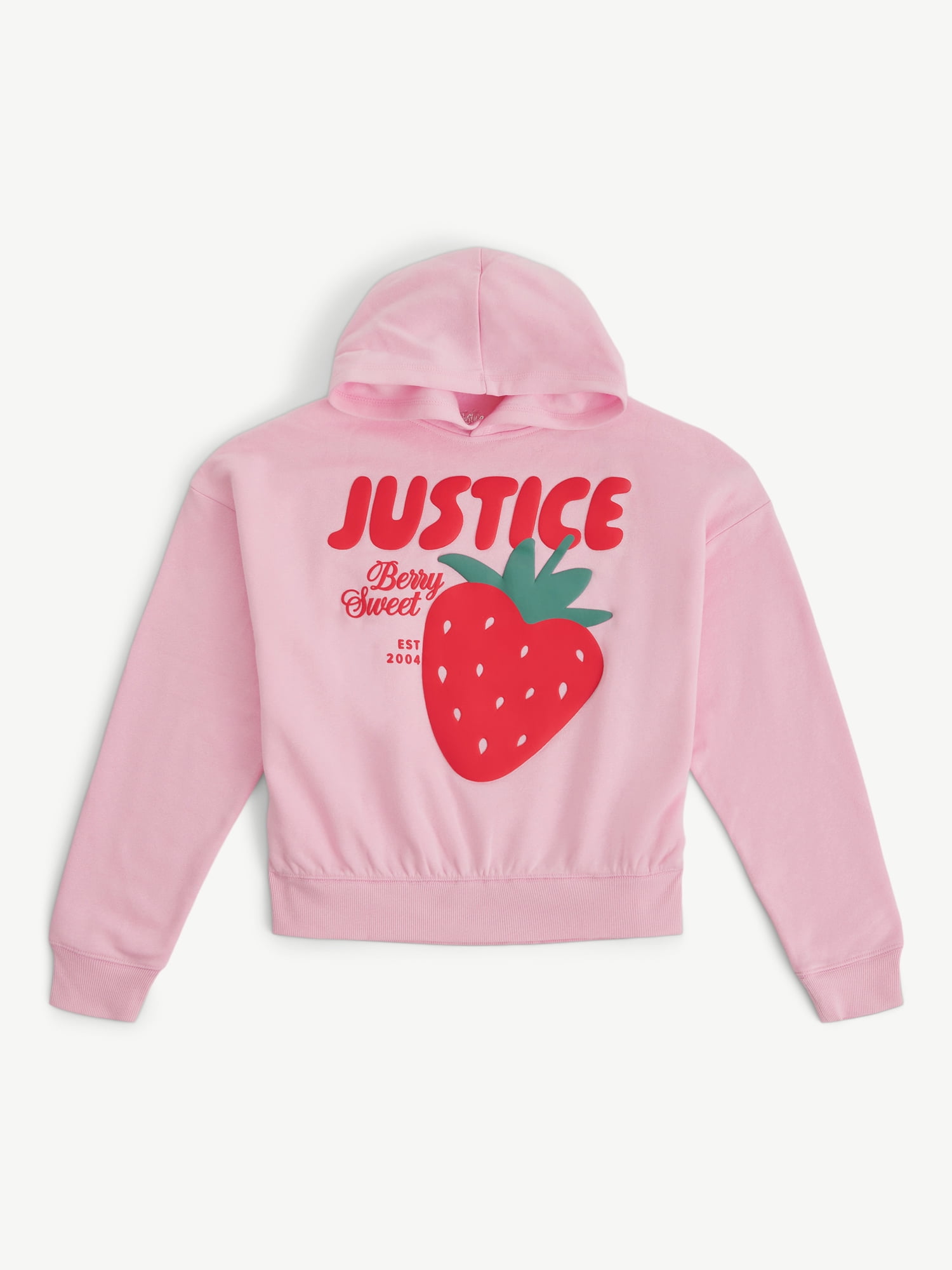 Justice Girl's Fleece Hoodie, Sizes XS - XLP
