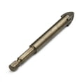 thumbnail image 4 of Carbide Point Spear Head Drill Bit with 4 Cutting Edge for Ceramics Granite Tile, 4 of 9