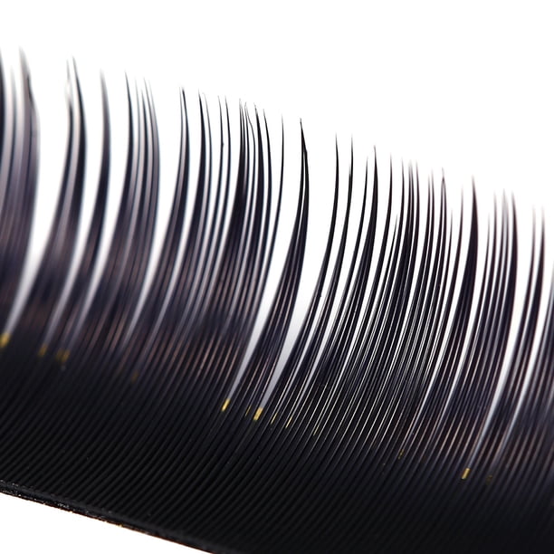 Extensiones de pestañas individuales de imitación de visón, maquillaje profesional, pestañas postizas (0,20 C, 12 mm)