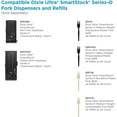 thumbnail image 5 of Dixie SSF51 SmartStock Plastic Cutlery Refill, Forks, Black, 40/Pack, 24 Packs/Carton, 5 of 8