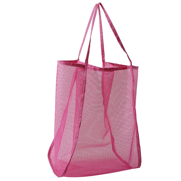 Bolsa de axila de moda de almacenamiento suaves transparentes para la playa de verano (rojo rosa) Ehuebsd Para Estrenar