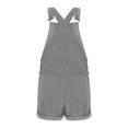 thumbnail image 5 of Xuyuer Women's Multi-Pocket Strap Shorts - Casual Romper, Pants for Women, 5 of 6