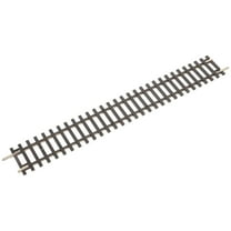 NUOLUX Railroad Track Model Train Track Pieces Coffee 24.50X1.20X0.20In for Model Enthusiasts and Collectors 1Pcs