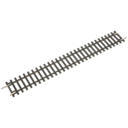 NUOLUX Railroad Track Model Train Track Pieces Coffee 24.50X1.20X0.20In for Model Enthusiasts and Collectors 1Pcs