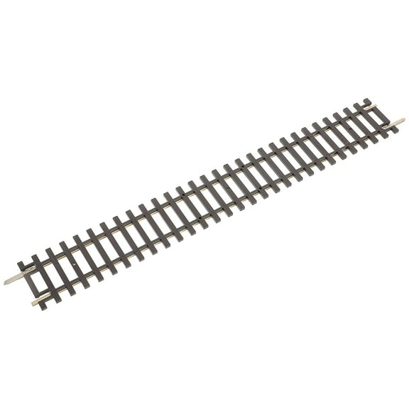 NUOLUX Railroad Track Model Train Track Pieces Coffee 24.50X1.20X0.20In for Model Enthusiasts and Collectors 1Pcs