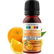 Dharma Organix Mantra Sweet Orange Essential Oil - Cold Pressed, 100% Pure Aroma, Therapeutic Grade (15ML)