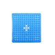thumbnail image 1 of Wosthever Alfombrilla de baño de PVC, alfombrillas de succión para el suelo, alfombrillas de baño lavables para puerta de inodoro, alfombrillas Juegos de accesorios de baño Azul transparente Wosthever HA068138-04, 1 of 1