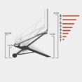 thumbnail image 4 of Laptop Stand Adjustable and Extremely Portable Laptop Stand PC and MacBook Stand, 4 of 5