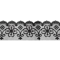 thumbnail image 3 of Dundee Deco Peel and Stick Self Adhesive Wallpaper Border - Trellis Black Latticework , 33 ft x 4 in, 3 of 6