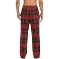 thumbnail image 2 of PRIYAL Men's Pajama Pants Christmas Winter Elastic Waistband Soft Lightweight Sleep Lounge Pajama Bottoms with Pockets,S-XXL, 2 of 13