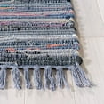 thumbnail image 2 of Safavieh Rag Rug Collection RAR121D Handmade Boho Stripe Cotton Runner, 23" x 8 , Purple / Multi, 2 of 5