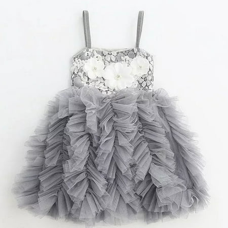 

Girl s lace gown