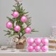 thumbnail image 5 of 6cm6pcs Matte Christmas Ball Plastic Christmas Ball Layout Christmas Tree Pendant, 5 of 5