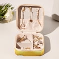 thumbnail image 6 of Easter Portable Square Jewelry Box Earrings Necklaces Bracelets Organizer for Girls and Women, 6 of 6