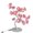 Pink, variant on VerPetridure Beautiful Rose Bouquet LED Tree Table Lamp Lights Party Wedding Home Decor Gift
