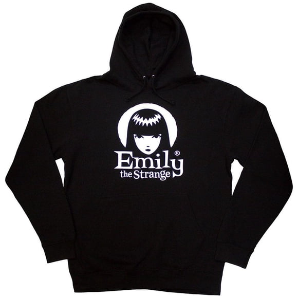 Emily The Strange Adult Halo Logo Hoodie