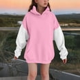 thumbnail image 3 of Chandail à Capuchon pour Enfants Impression Hivernale Long Velours Décontracté Confortable, 3 of 5