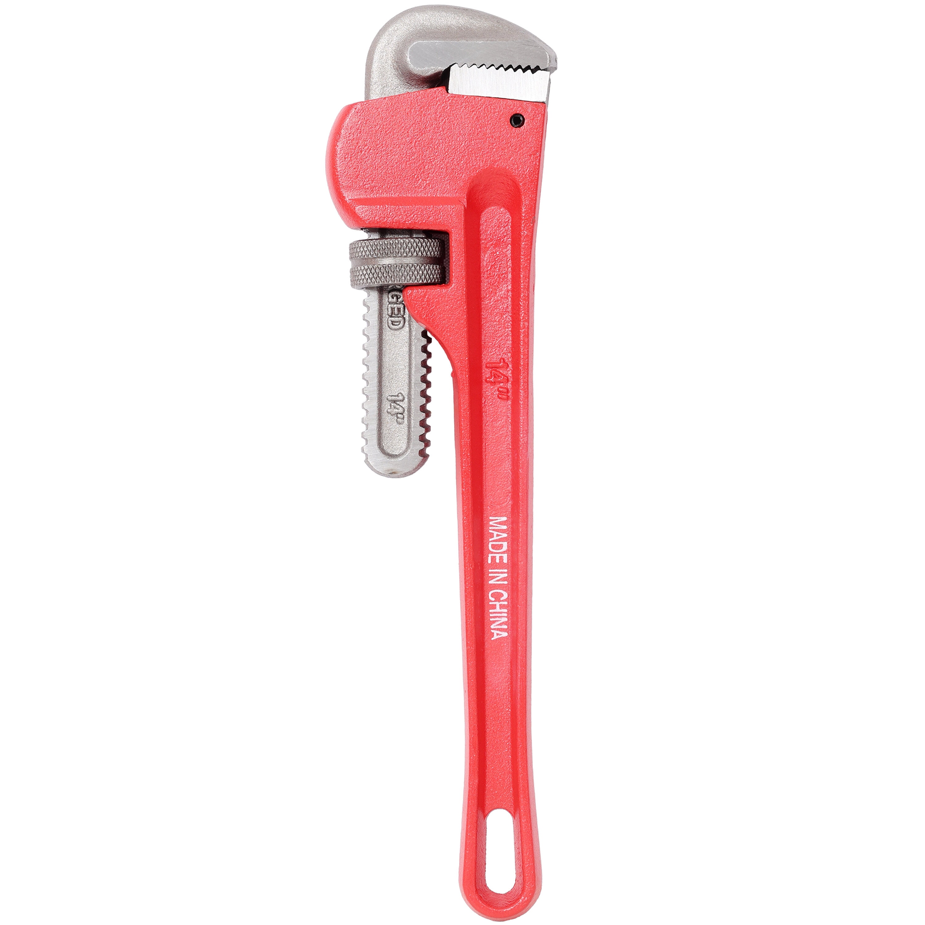 3Pcs 14&18&24-inch Straight Heavy Duty Pipe Wrench Set Plumber Adjustable Water Alloy Steel Grip Plumber's Wrench Plumbing Tools,