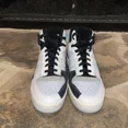 thumbnail image 4 of Adi - das Forum Exhibit Mid White Halo Mint Green Sneakers GZ5388 Men's Size 7.5, 4 of 6