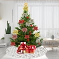 thumbnail image 4 of Christmas Bow Large Truck Red Black Plaid Burlap Wired Bow for Christmas Wreath, Xmas Party, Christmas Tree, Presents, Stair, Door, Indoor Outdoor Wall Decorations, 4 of 6