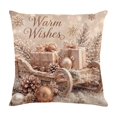 thumbnail image 2 of Christmas Pillow Covers Decorative Throw Pillow Cases Washable Cushion Case for Sofa Couch Bedroom Living Room Home Decor, 2 of 6
