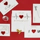 thumbnail image 2 of 1/5 piezas Tarjeta de felicitación de corazón rojo con sobres Regalo del día de San Valentín Carta romántica Te amo para siempre Invitación de boda Postal, 2 of 4
