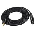 thumbnail image 4 of Esquirla Instrument Cable 3.5mm 1/8 Inch TRS Stereo Male to XLR 3Pin Female Mic Cable 3m, 4 of 8