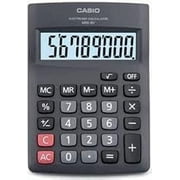 Casio MW-8V-BK-W Electronic Desktop Calculator with 8-Digit Extra Big Display